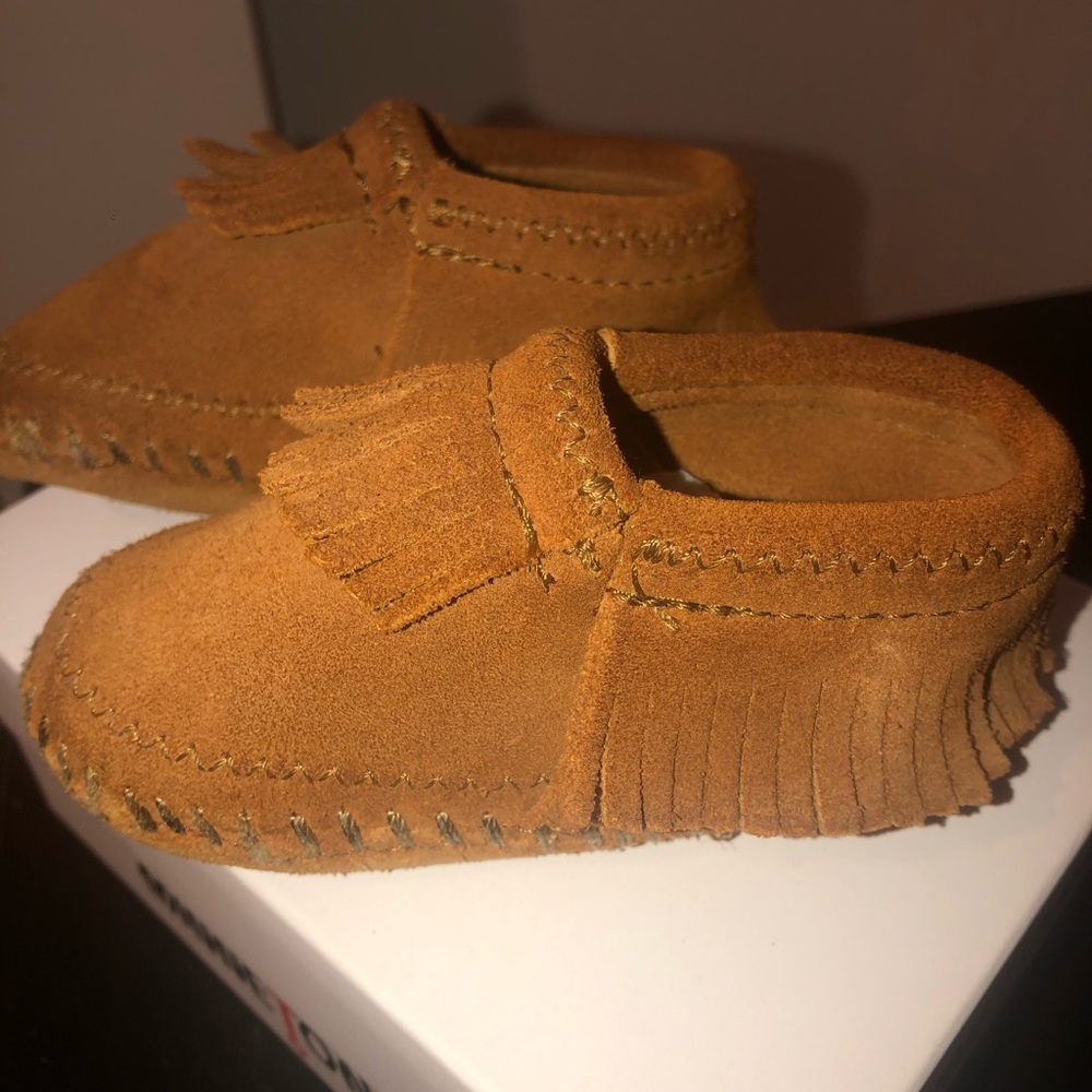 Minnetonka Maccosins for baby size 3